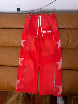Interchangeable Sweatpants Red